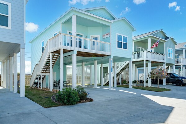 Newly constructed bay house 
