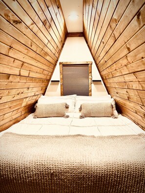 King Bed upstairs loft