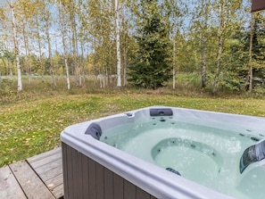 Bain à remous extérieur