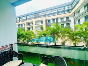 Courtyard view