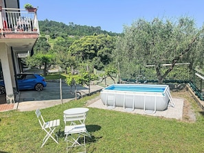 Swimming Pool, Garden, Shade, Backyard, Lawn, Yard, Landscaping, Hacienda, Resort, Park