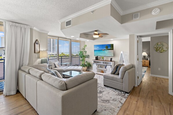 Living Room with Sleeper Sofa