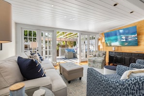 Bright and cheery space