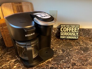 Coffee and/or coffee maker