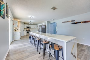 Dining Area & Kitchen | 1st Floor | Keurig | Toaster