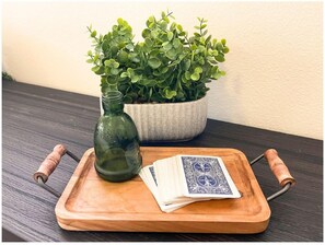 You will find the perfect amount of home furnishing at our retreat
