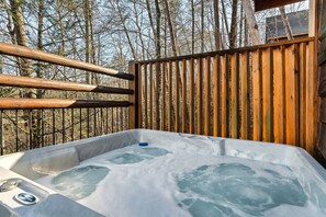 Soak away the stress, soak in the serenity.
