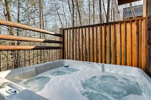 Bain à remous extérieur
