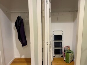 entrance - lots of closetse
