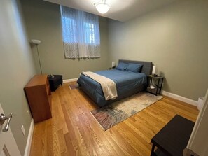 quiet master bedroom