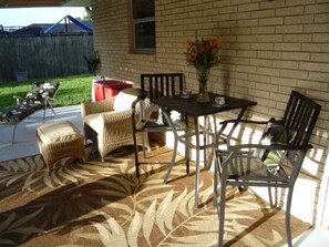 Outdoor dining