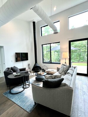 Living Room with Smart TV