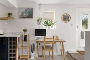 Dedicated desk and monitor