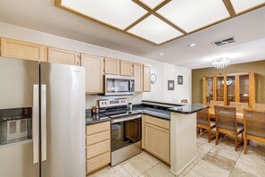 Kitchen | Single-Story Unit | 1st-Floor Condo