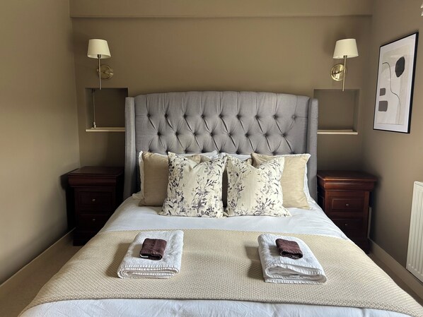 Large bed.