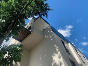 施設の正面