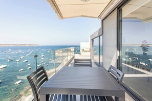 The terrace