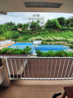 Vista del balcone