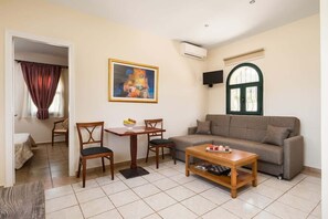 Accommodation's lounge area