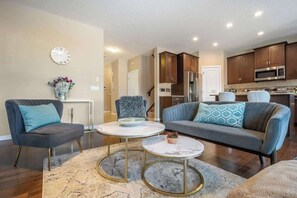 Stylish and cozy living area with modern touches—perfect for relaxation and making memories!