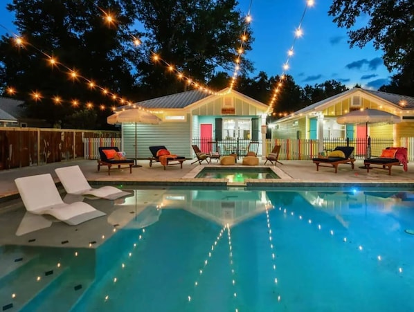 Take a dip in our heated pool!