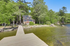 Cottage Exterior | Private Dock