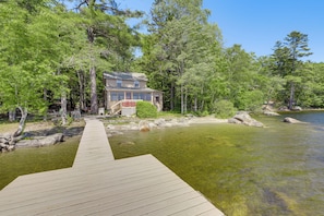 Cottage Exterior | Private Dock