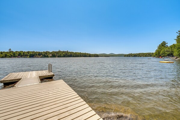 Dedham Vacation Rental | 3BR | 1.5BA | 1,700 Sq Ft | Steps Required