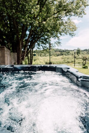 Bubbelpool utomhus