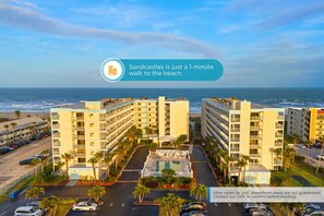 Sandcastles Condominium is located directly on the beach, so you're just steps from the waves and warm ocean breeze.