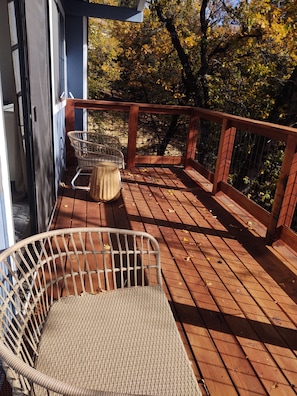 Upstairs Private Deck