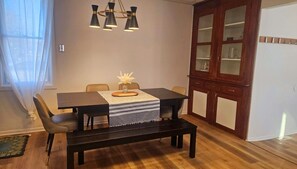 Dining area
