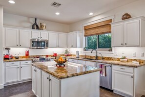 Kitchen outfitted for even the best chef in your family.