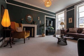 The large apartment looks over the famous Park Street