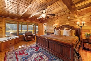 Sleep soundly on lush bedding in each room 