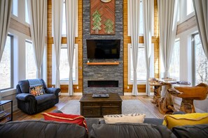 Curl up and unwind in at the end of the day 