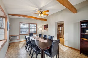 Dining Room, Dining Table, Furniture, Indoors, Table