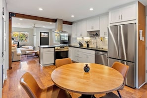 full stocked kitchen