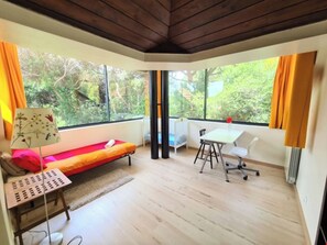 Upstairs office-space