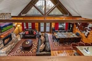 Newly refinished, open-concept first floor for your group to enjoy together1