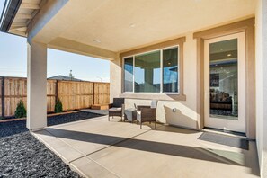 House Exterior | Furnished Patio