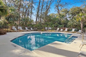 Semi private pool shared by only 9 villas