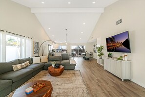 Open-concept indoor space