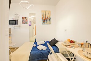 Sofa bed (sleeping area for studio)
