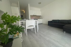 Living and dining room