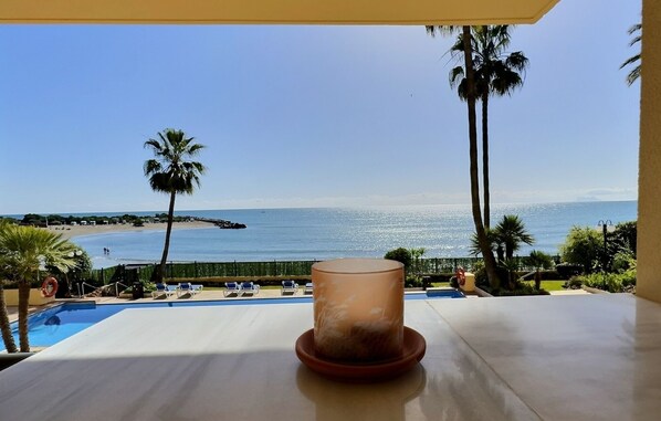View from terrace