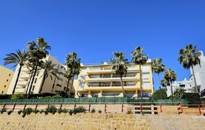 View from the beach