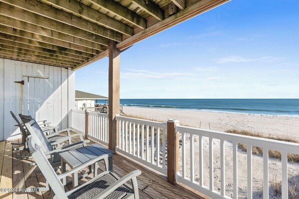 Deck Overlooking the Ocean