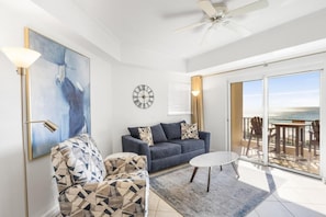 Gulf View From Living Room