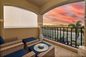 Relax on the balcony and soak up the view!